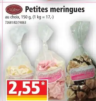 Petites meringues