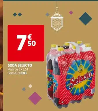 Auchan Soda selecto offre