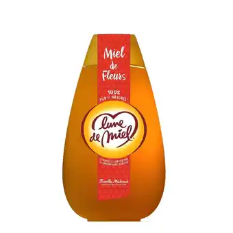 Auchan Miel de fleurs doseur lune de miel offre