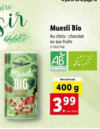 Muesli Bio