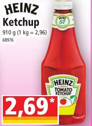 Norma Heinz Ketchup offre