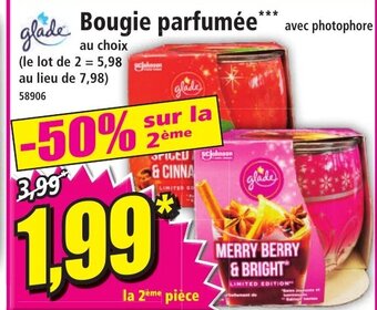 Norma Bougie Parfumée offre