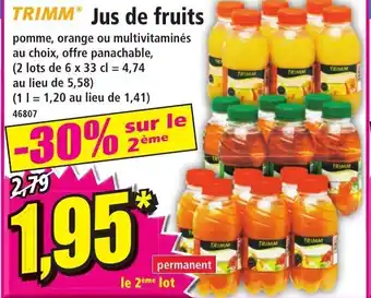 Norma Jus De Fruits offre