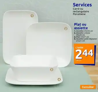 Action Plat Ou Assiette offre