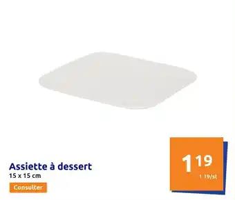 Assiette À Dessert