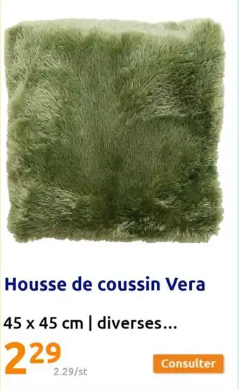Action Housse De Coussin Vera 45x45 cm Diverses offre
