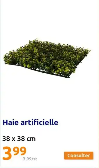 Action Haire Artificielle 38 x 38 cm offre
