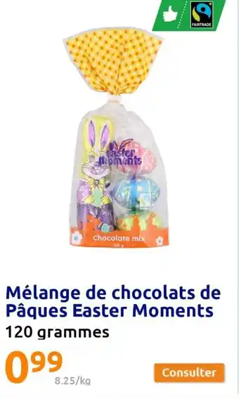Action Mélange De Chocolats De Paques Easter Moments 120 Grammes offre