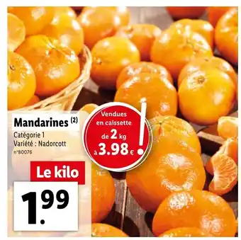 Mandarines