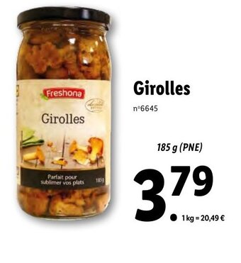 Lidl Girolles offre
