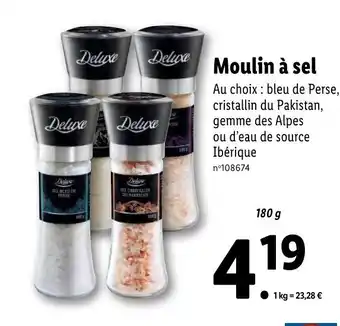 Lidl Moulin À Sel offre