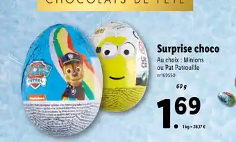 Lidl Surprise Choco offre