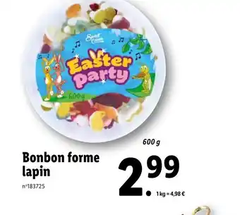 Bonbon Forme Lapin