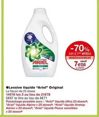 Lessive liquide