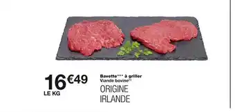 Bavette***à griller