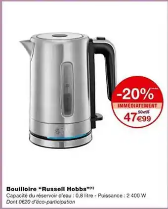Monoprix Bouilloire offre