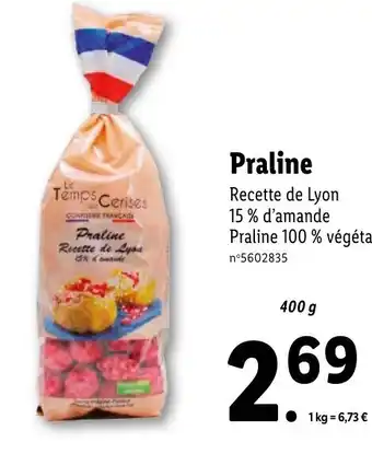 Lidl Praline offre