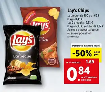 Lidl Lay's Chips offre