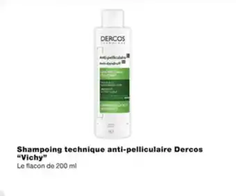 Monoprix Shampooing Technique Anti-Pelliculaire Dercos Vichy offre
