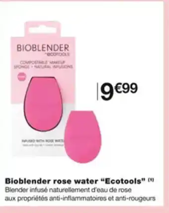 Monoprix Bioblender Rose Water Ecotools offre