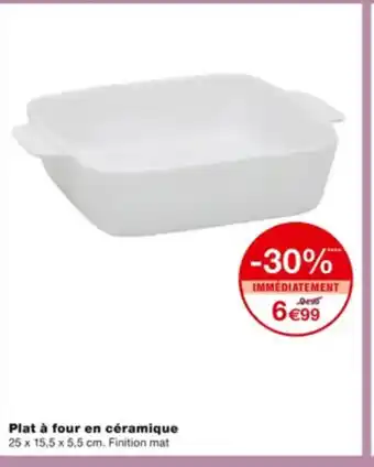 Plat à Four en Céramique