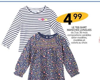 Le Tee-Shirt Manches Longues