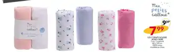 Les 2 Draps Housse Jersey Bébé