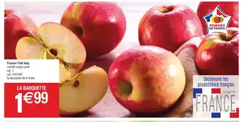 Cora x Carrefour Pomme Pink Lady offre