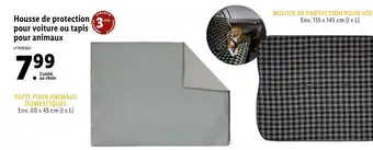 Lidl Housse De Protection Poure Voiture Ou Tapis Pour Animaux offre