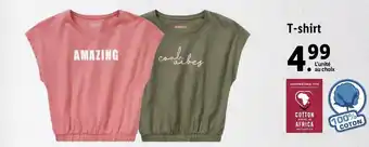 Lidl T-Shirt offre