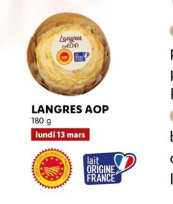 Lidl Langres AOP offre