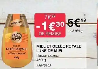 Costco Miel et gelée royale lune de miel offre