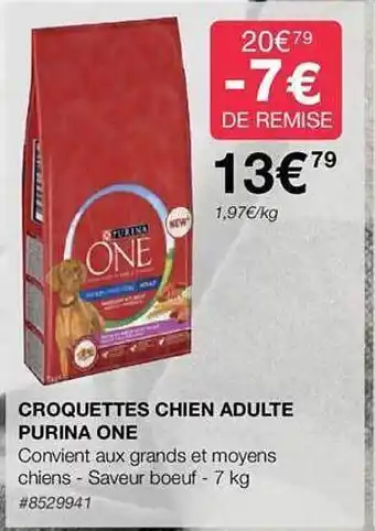 Costco Croquettes chien adulte purina one offre