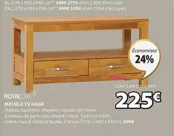 JYSK Meuble tv hage royaloak offre