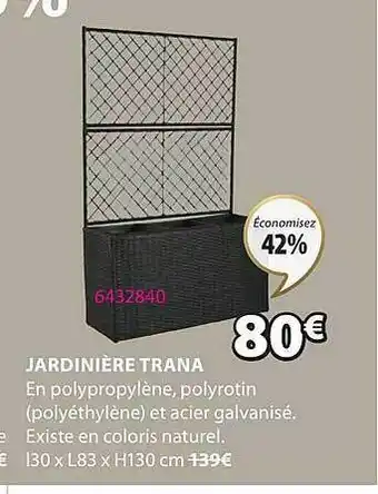 JYSK Jardinière trana offre
