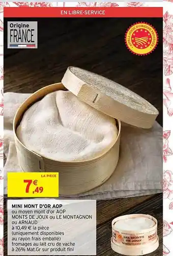 Min mont d'or aop