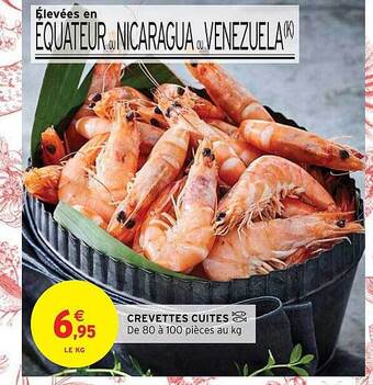Intermarché Hyper Crevettes cuites offre