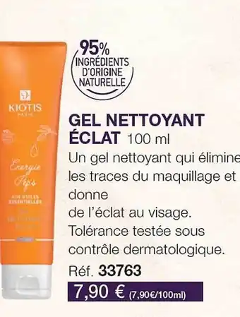 Stanhome Gel nettoyant éclat kiotis offre