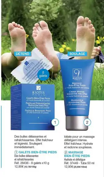Stanhome Galets bien-être pieds, massage bien-être pieds offre