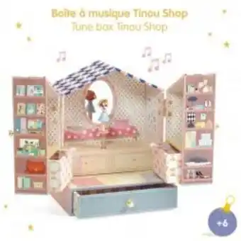 Avenue des jeux Boîte à musique et à bijoux : tinou shop - djeco offre