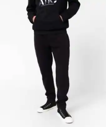 Pantalon homme en maille à poches zippées et taille élastiquée