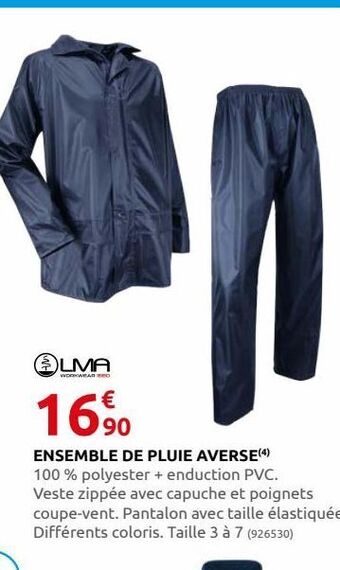 Rural Master Ensemble de pluie averse offre