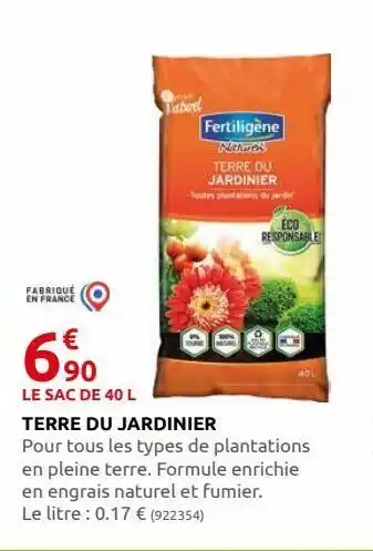 Terre du jardinier