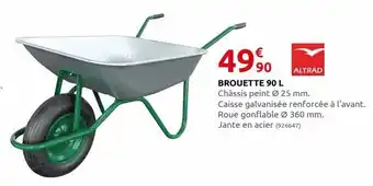 Rural Master Brouette 90 l offre