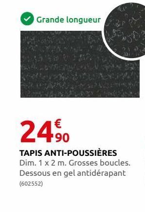 Rural Master Tapis anti-poussieres offre
