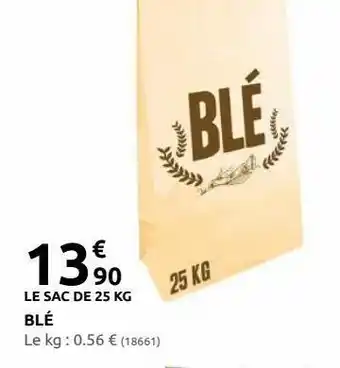 Le sac de 25 kg