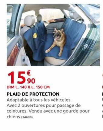 Rural Master Plaid de protection offre