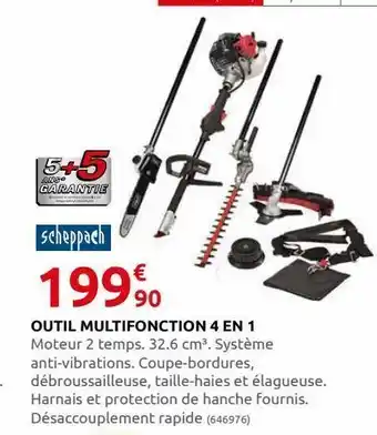 Rural Master Outils multifunction 4 en 1 offre