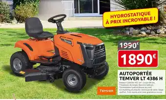 Rural Master Autoportee temver lt 4386 h offre
