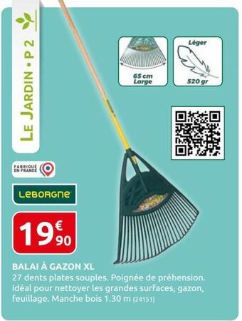 Rural Master Balai a gazon xl offre